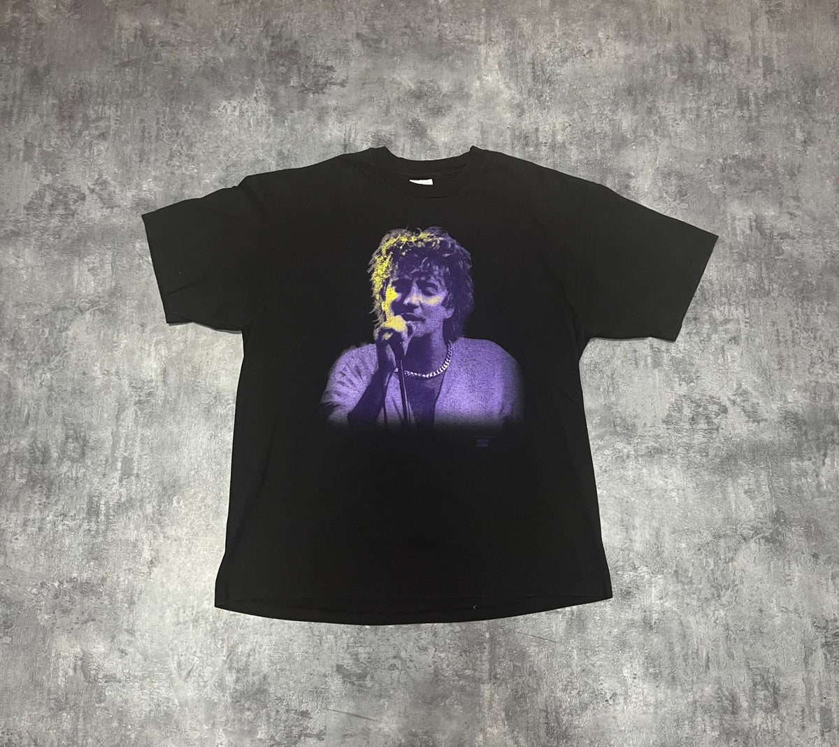 Rod Stewart Unplugged 1993 Vintage T-Shirt – Hanes Made in USA