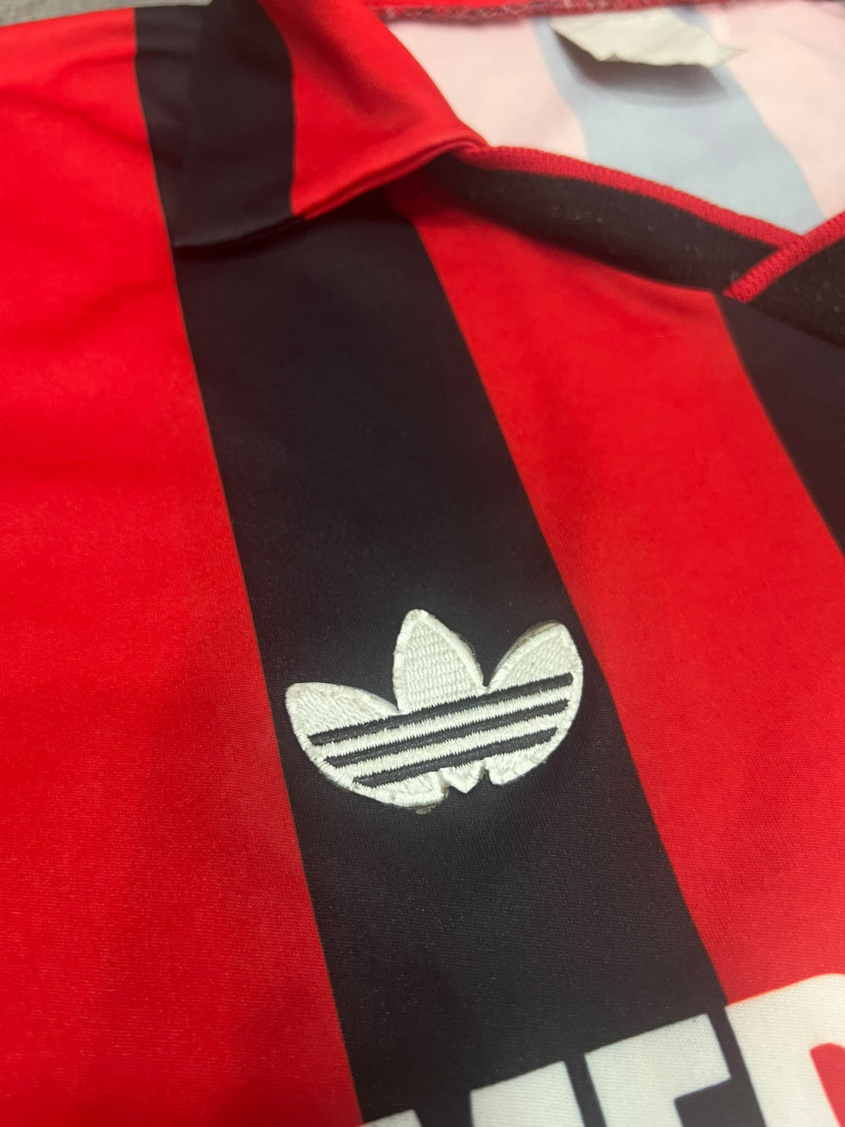 AC Milan Adidas Original 1990-91 Mediolanum #4 – Vintage Football Shirt