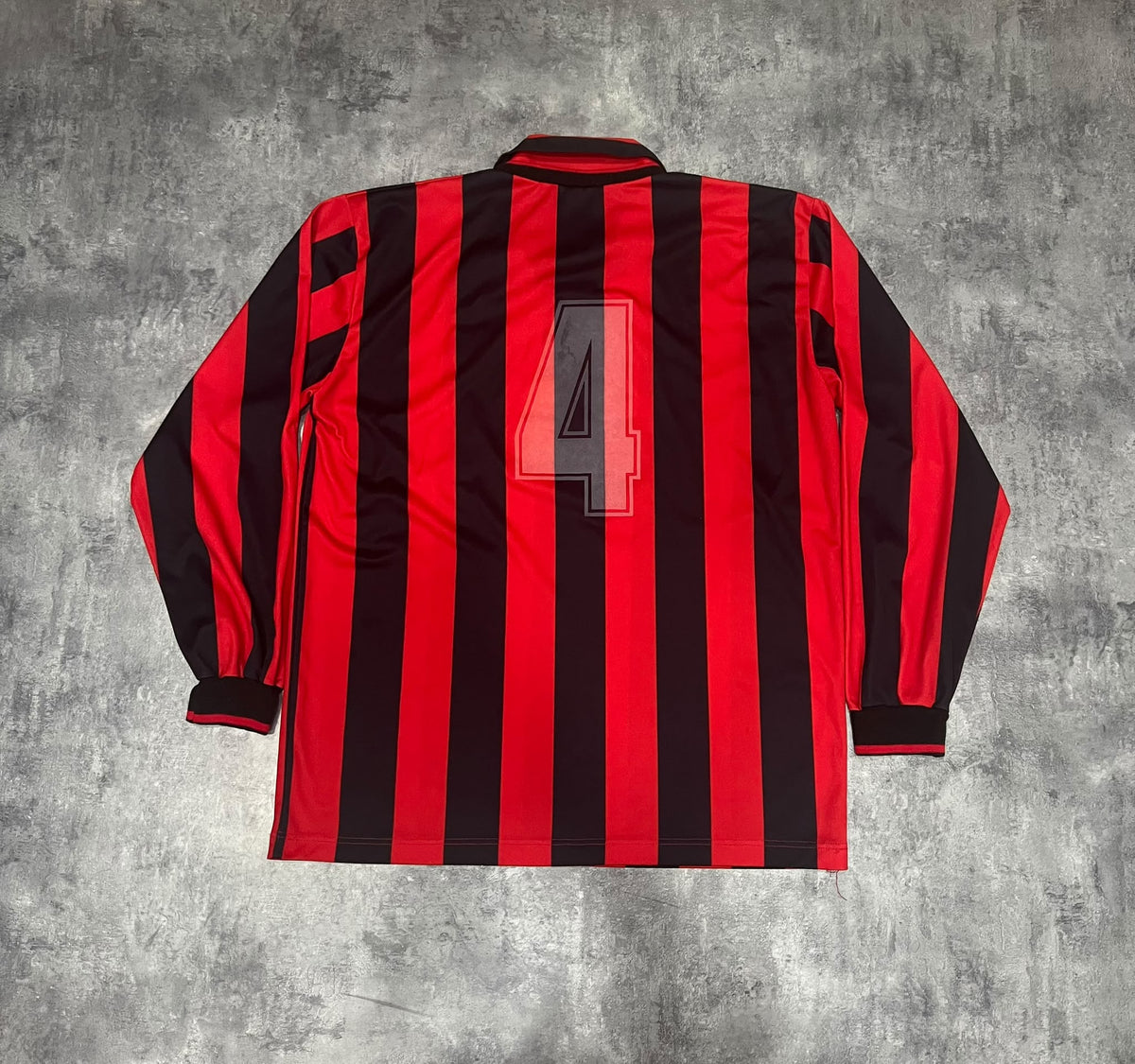 AC Milan Adidas Original 1990-91 Mediolanum #4 – Vintage Football Shirt