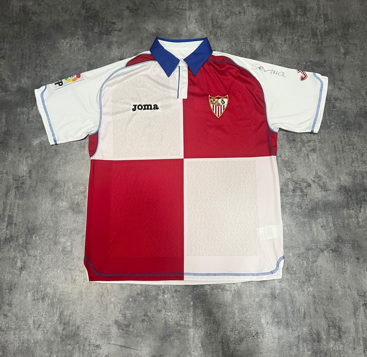 Sevilla FC Joma Vintage 2000s – Camiseta Especial Localidades