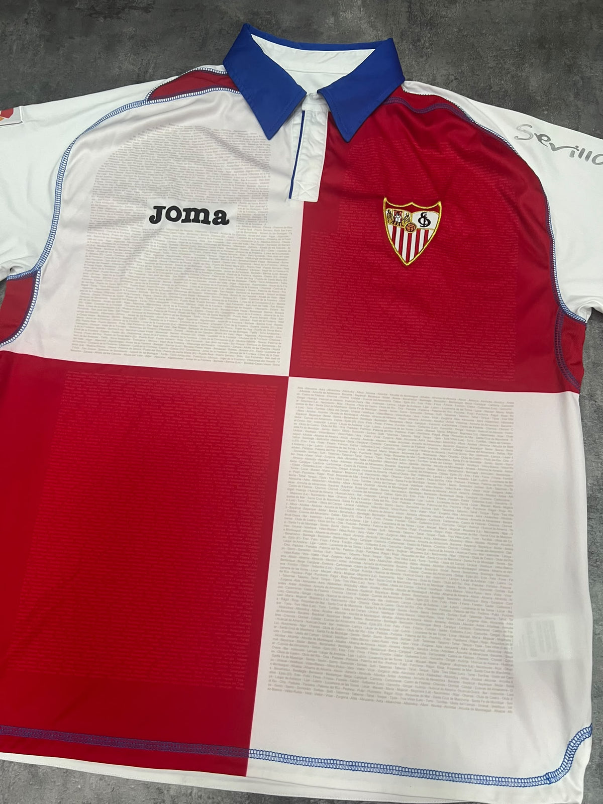 Sevilla FC Joma Vintage 2000s – Camiseta Especial Localidades