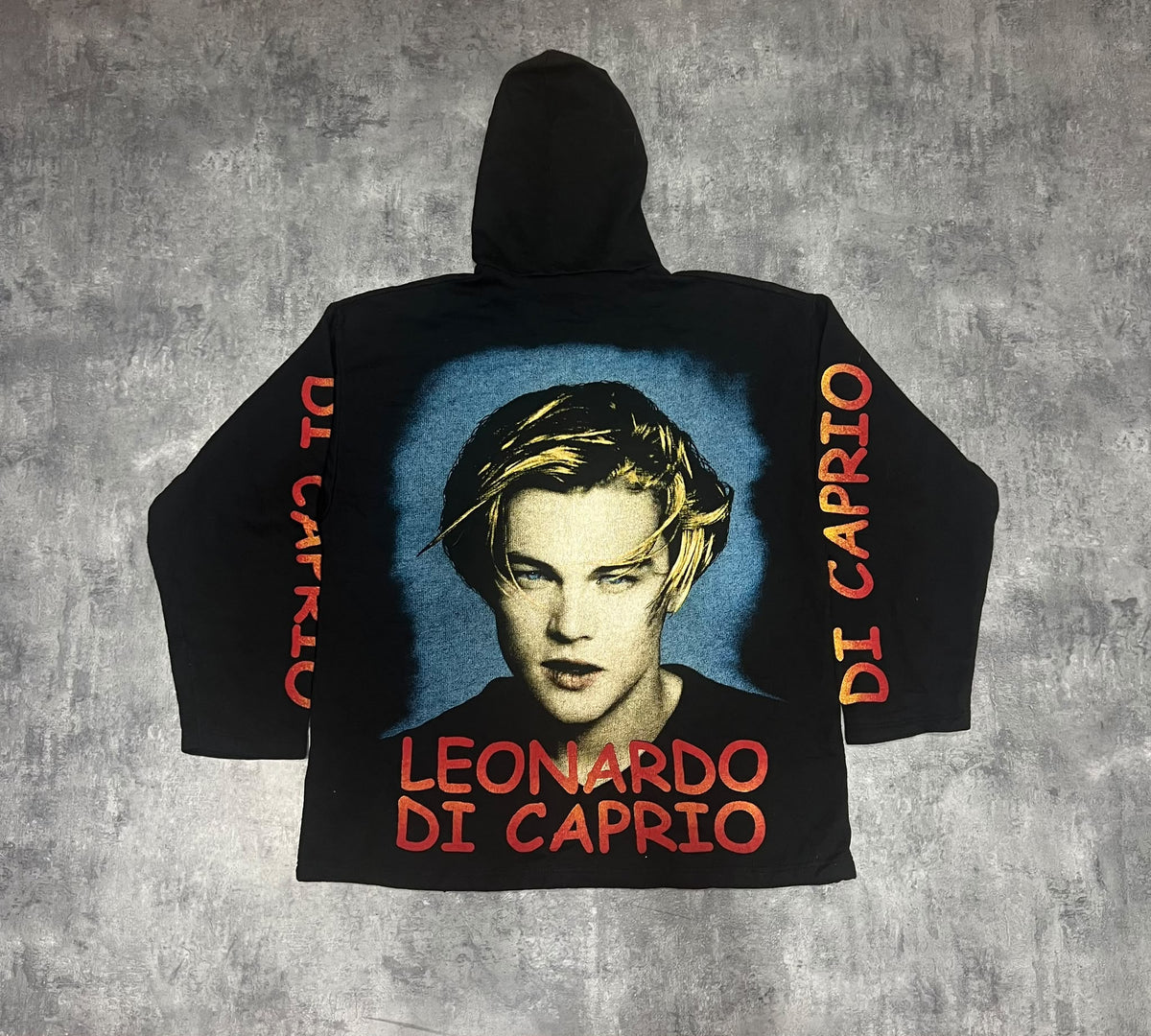 Leonardo DiCaprio 90s Style Full Print Zip Hoodie – Sudadera Retro