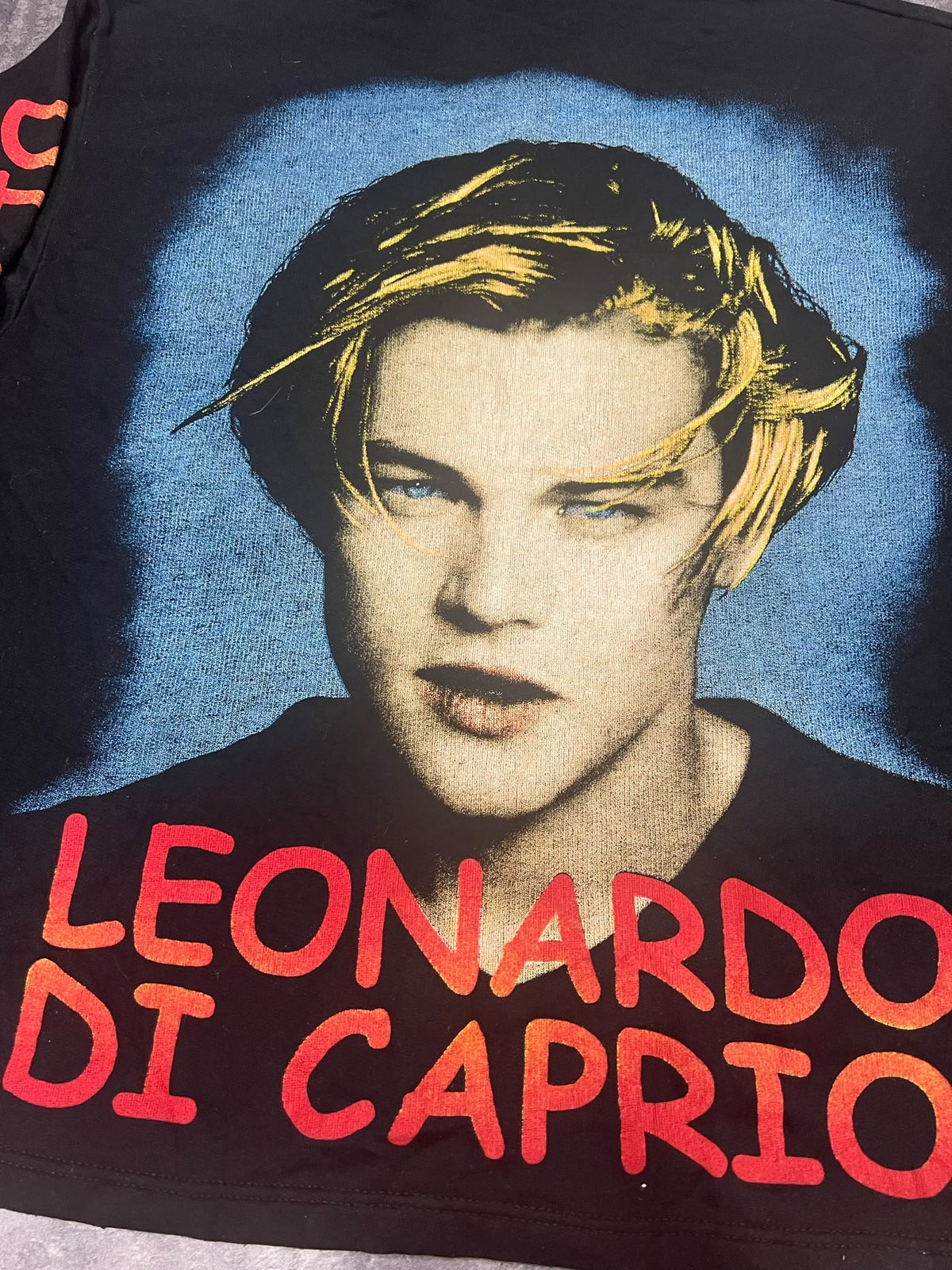 Leonardo DiCaprio 90s Style Full Print Zip Hoodie – Sudadera Retro