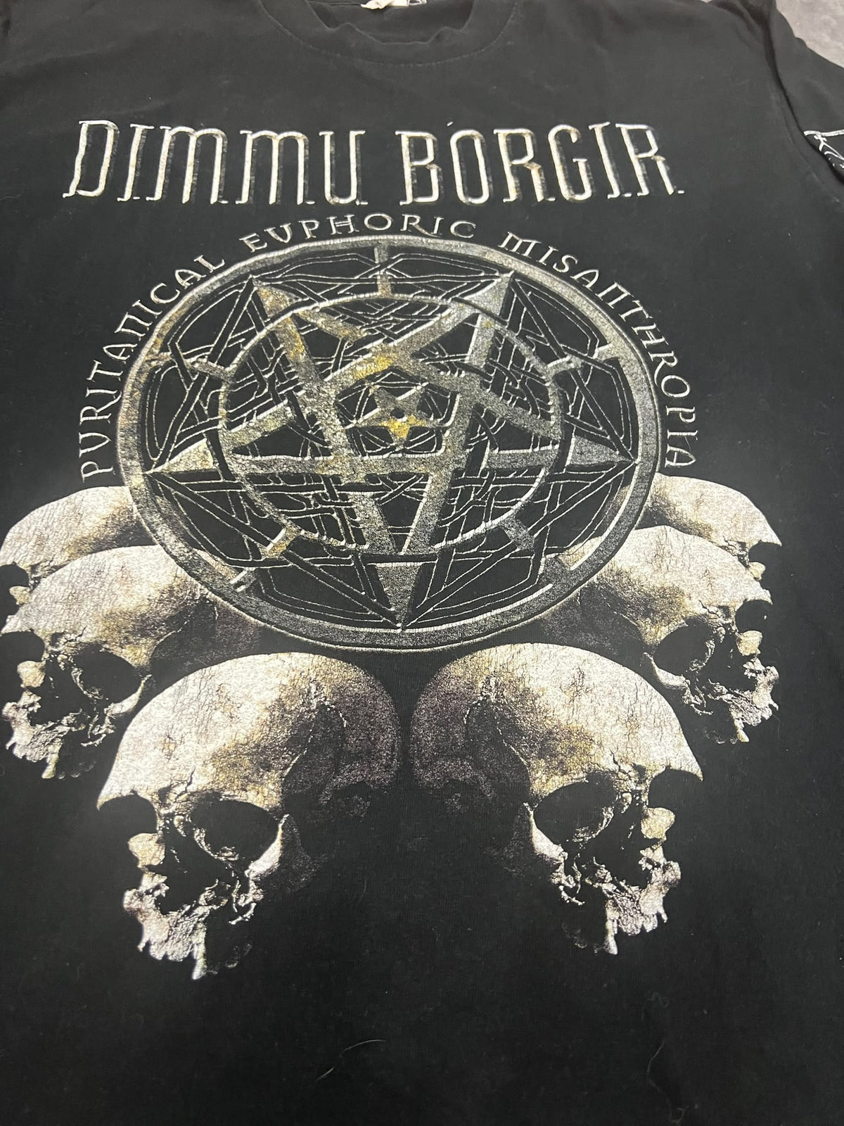Dimmu Borgir Puritanical Euphoric Misanthropia – Vintage Black Metal Longsleeve