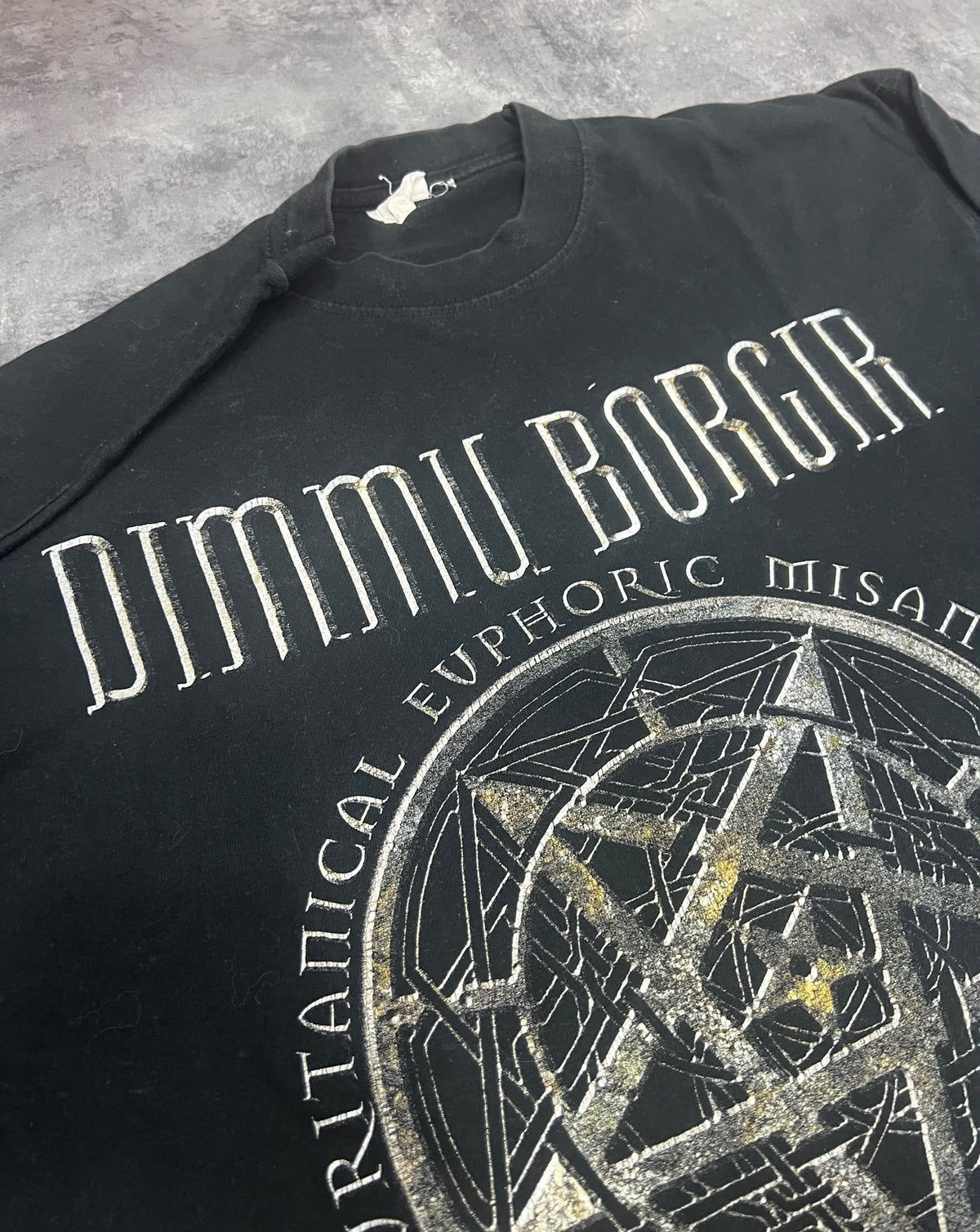 Dimmu Borgir Puritanical Euphoric Misanthropia – Vintage Black Metal Longsleeve