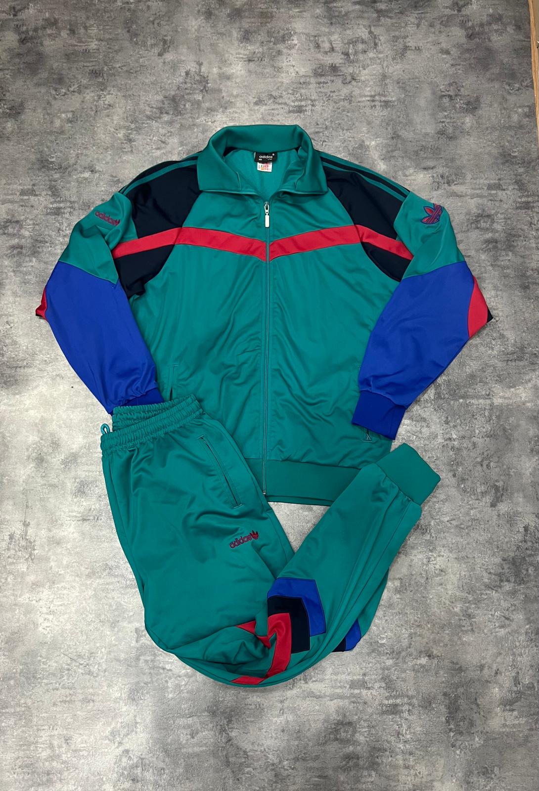 Vintage Adidas Originals 90s Tracksuit – Made in Austria XL – Full Set