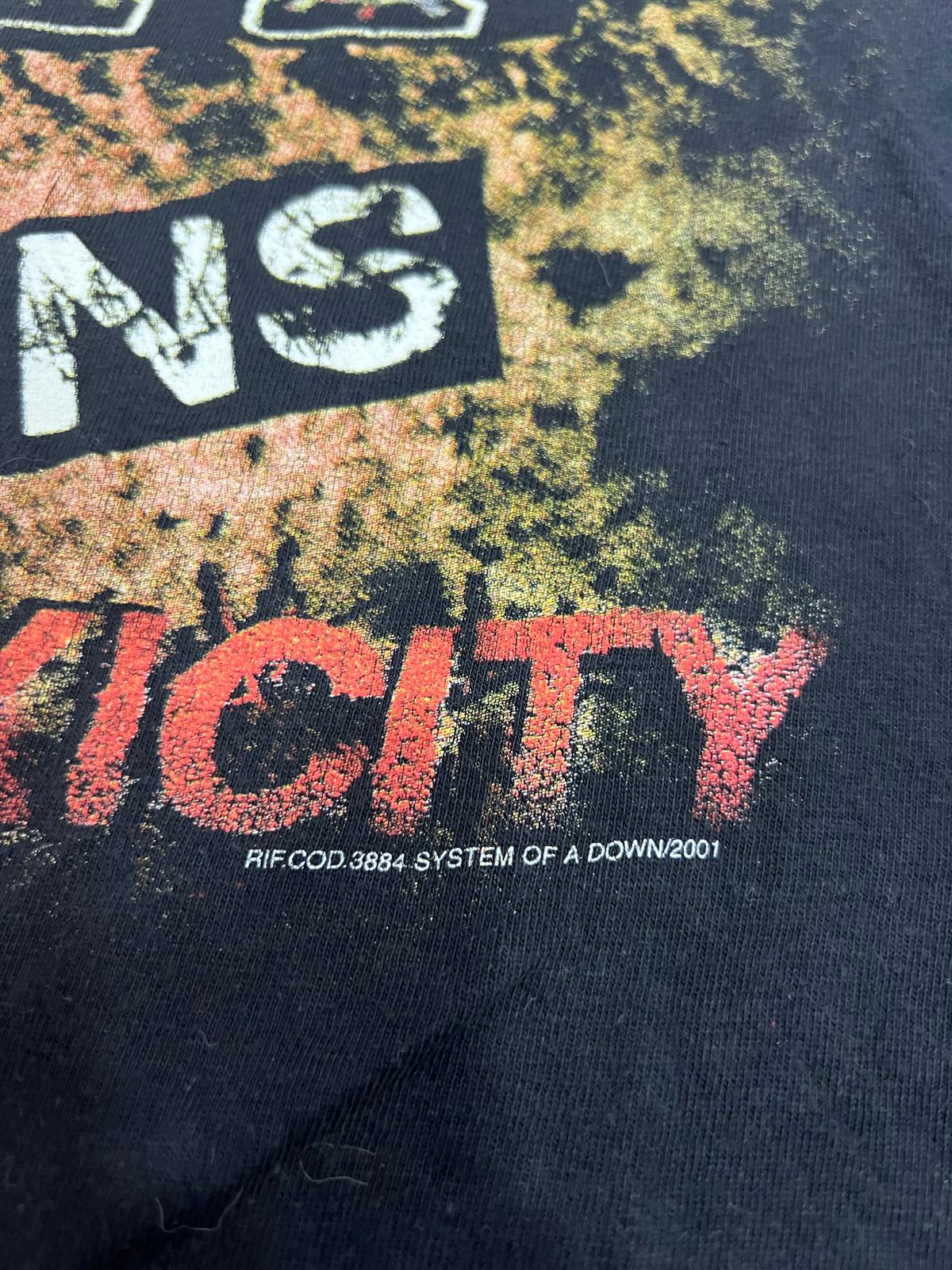 System of a Down Toxicity 2001 Vintage T-Shirt – Toxic Twins 69 / Nu Metal