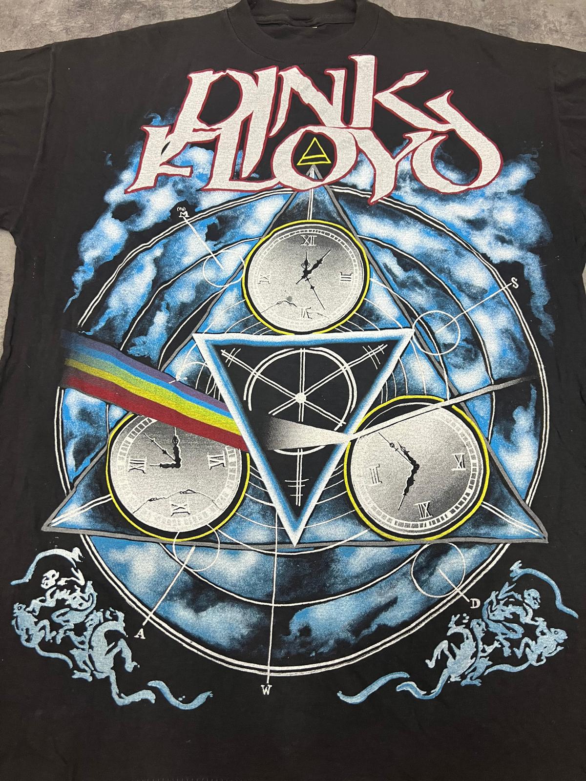 Vintage 80s 90s Pink Floyd T-Shirt Single Stitch – Double Sided Graphic