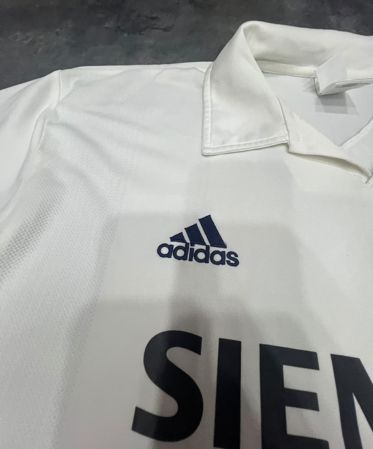 Camiseta Real Madrid 2002/03 Adidas Vintage Original – Siemens Mobile Centenario