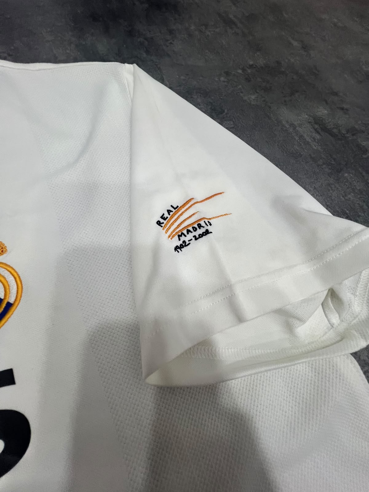 Camiseta Real Madrid 2002/03 Adidas Vintage Original – Siemens Mobile Centenario