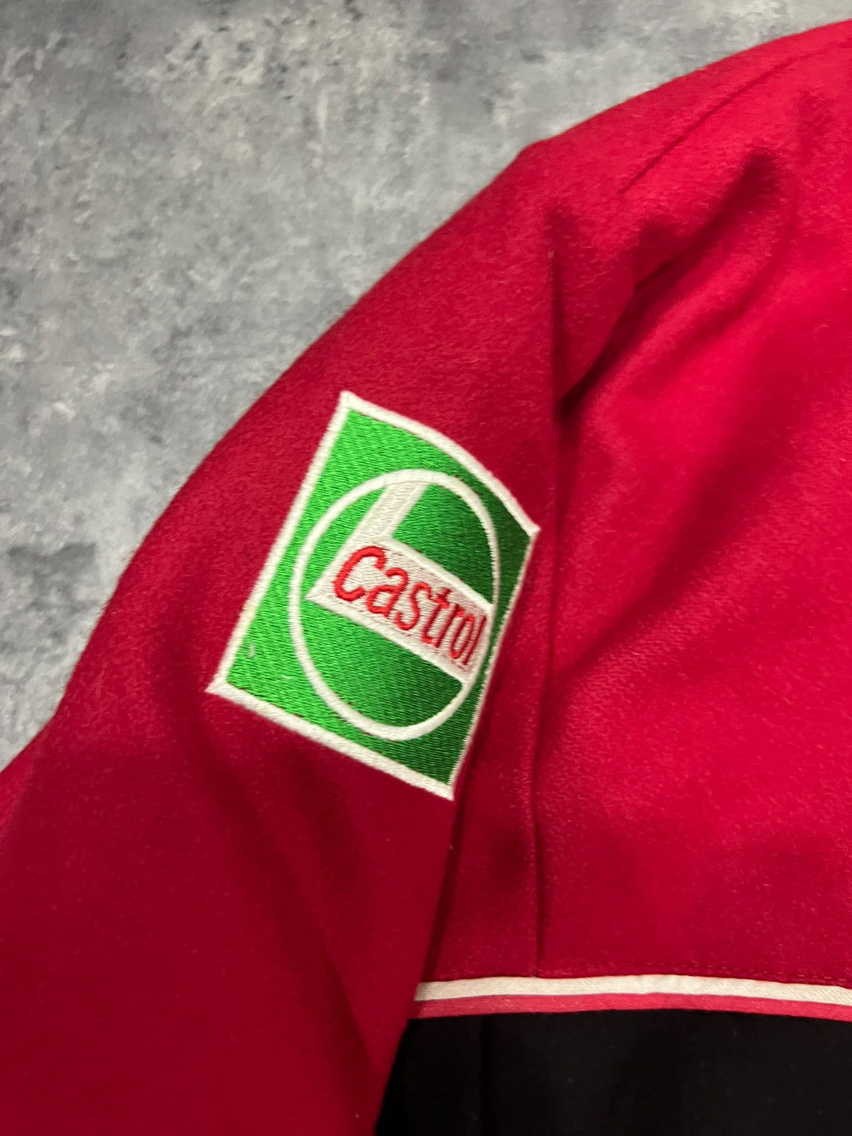Castrol Honda HRC Vintage 90s Racing Jacket – Made in England XL