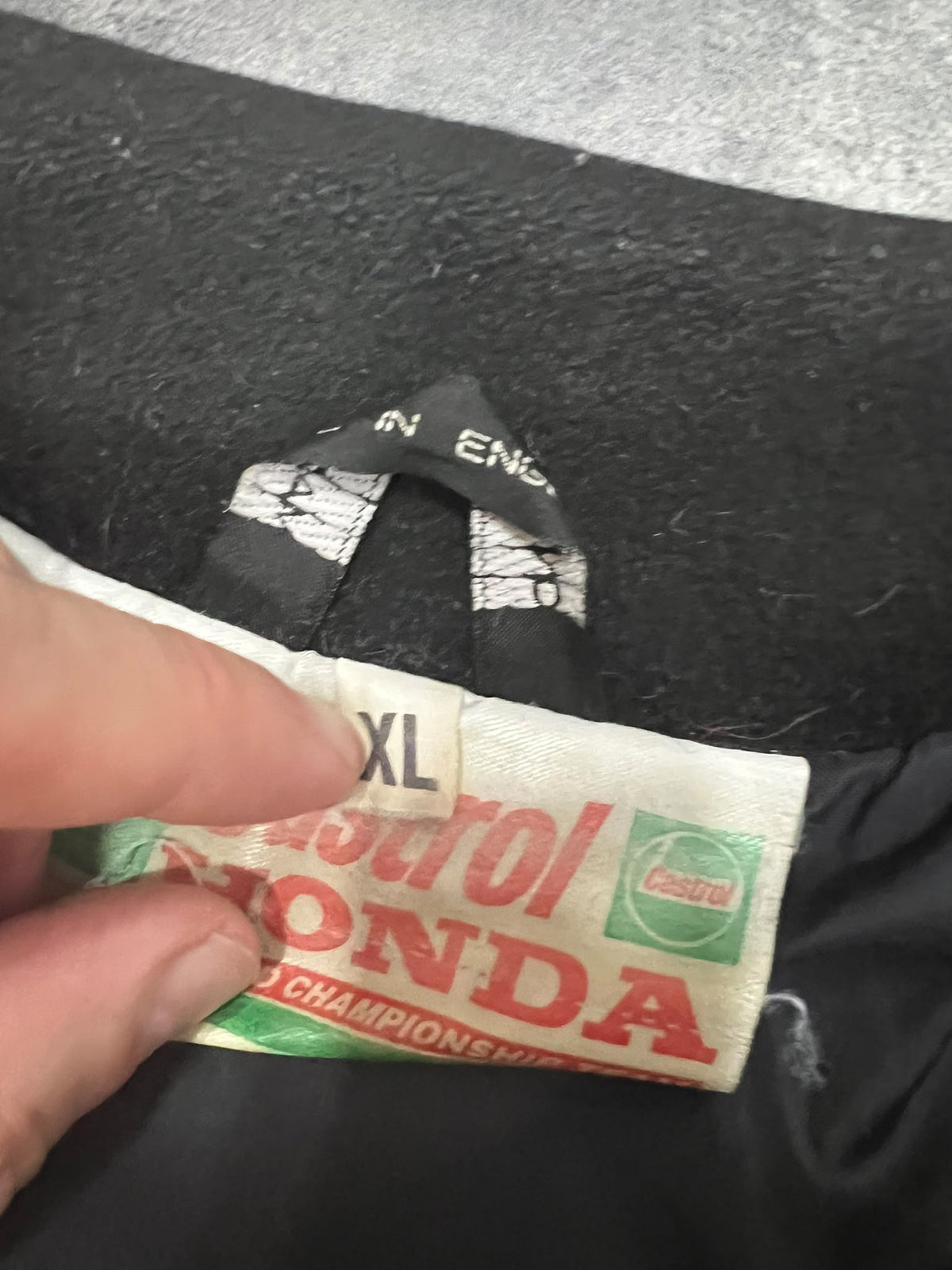 Castrol Honda HRC Vintage 90s Racing Jacket – Made in England XL