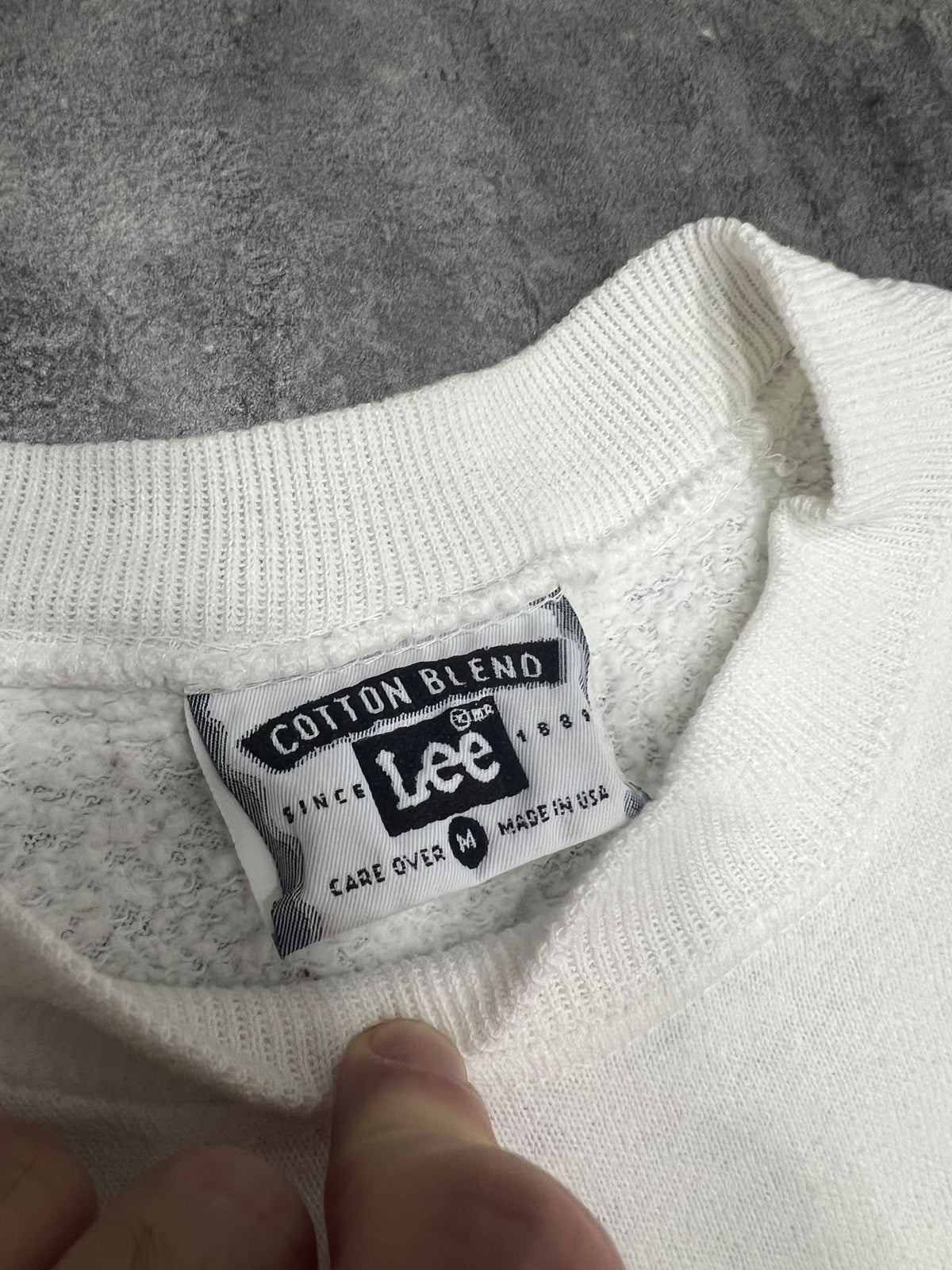 Clinton Gore 96 Vintage Lee USA Sweatshirt – Presidential Campaign 1996