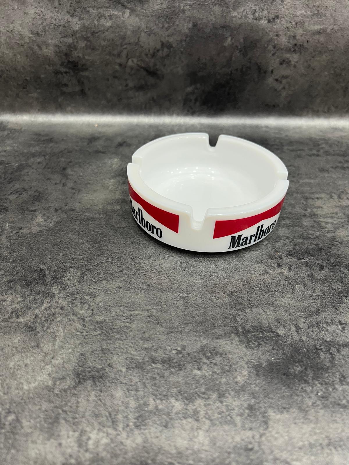 Cenicero Marlboro Vintage 80s/90s – Retro Advertising Ashtray