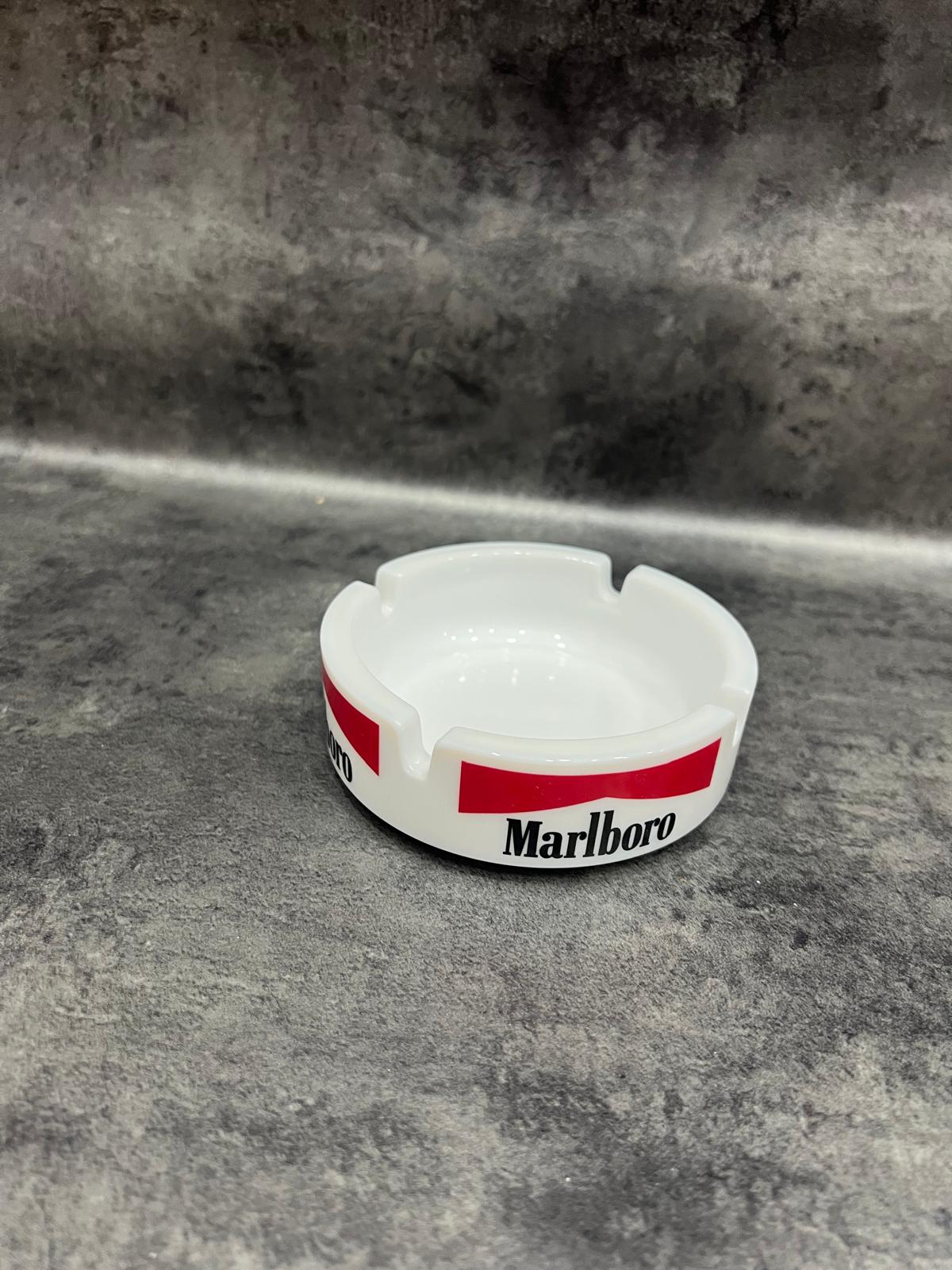 Cenicero Marlboro Vintage 80s/90s – Retro Advertising Ashtray