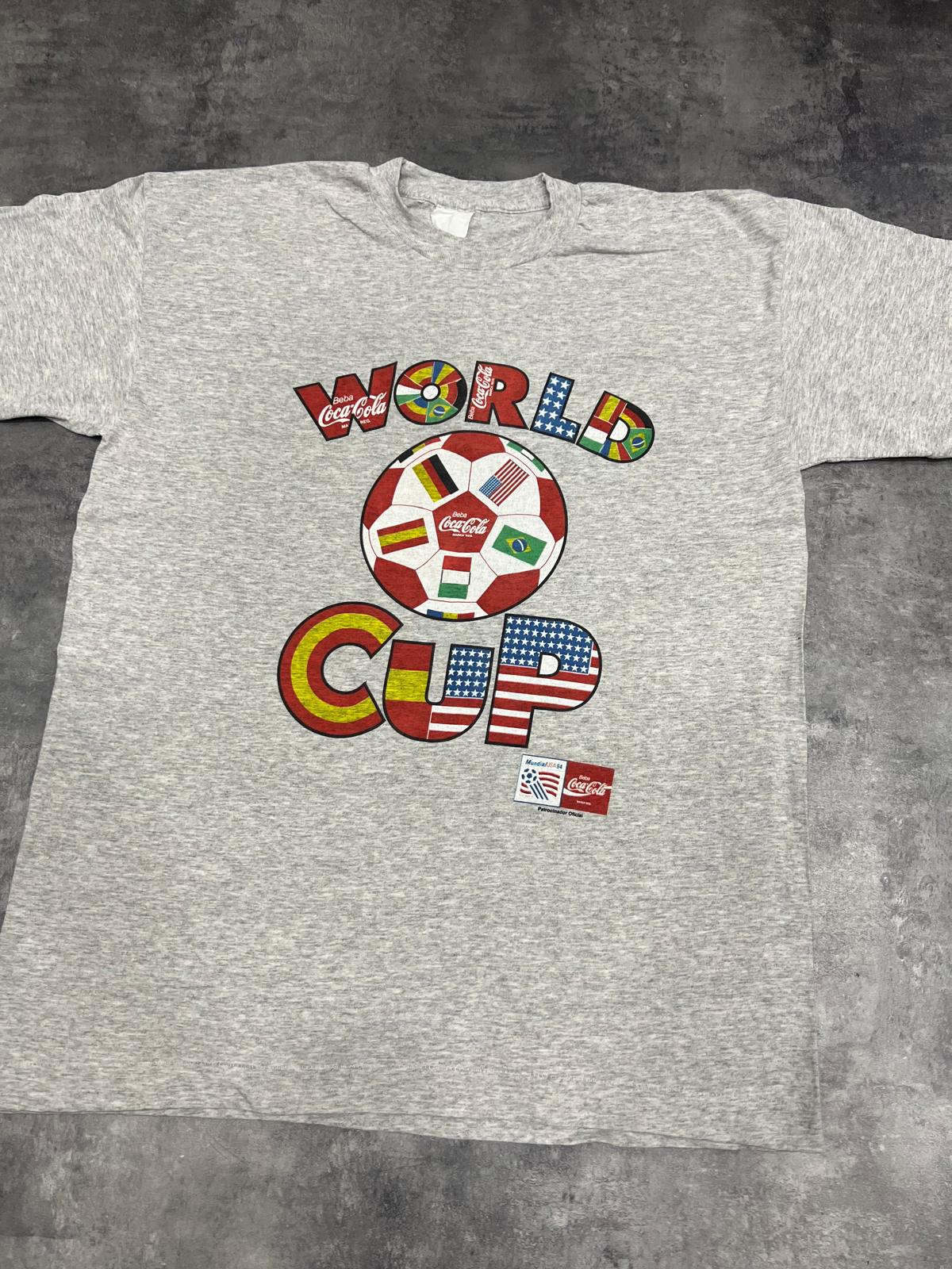 Camiseta vintage Coca-Cola Mundial USA 94 – World Cup Football 90s