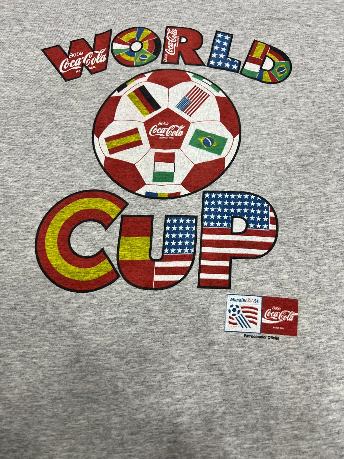 Camiseta vintage Coca-Cola Mundial USA 94 – World Cup Football 90s