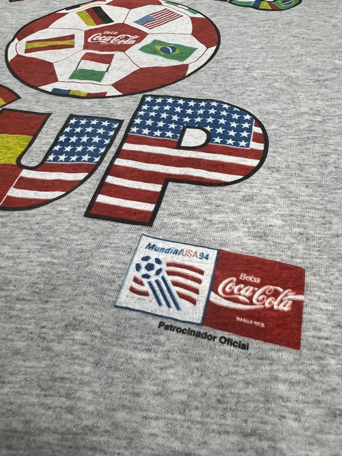 Camiseta vintage Coca-Cola Mundial USA 94 – World Cup Football 90s