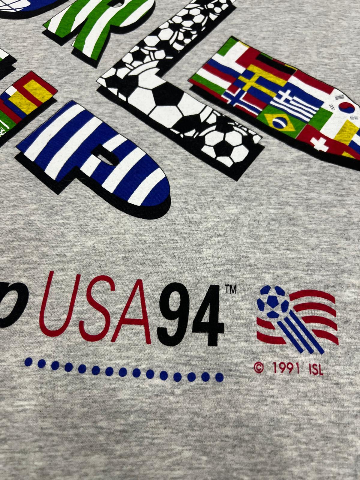 Camiseta vintage Mundial USA 94 Coca-Cola – World Cup 1994 Flags Graphic Tee