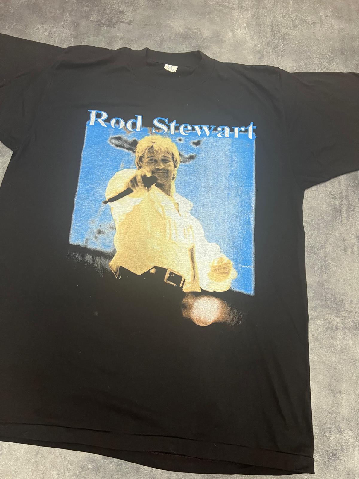 Camiseta vintage Rod Stewart Tour 1998 – Original 90s Concert Band Tee L
