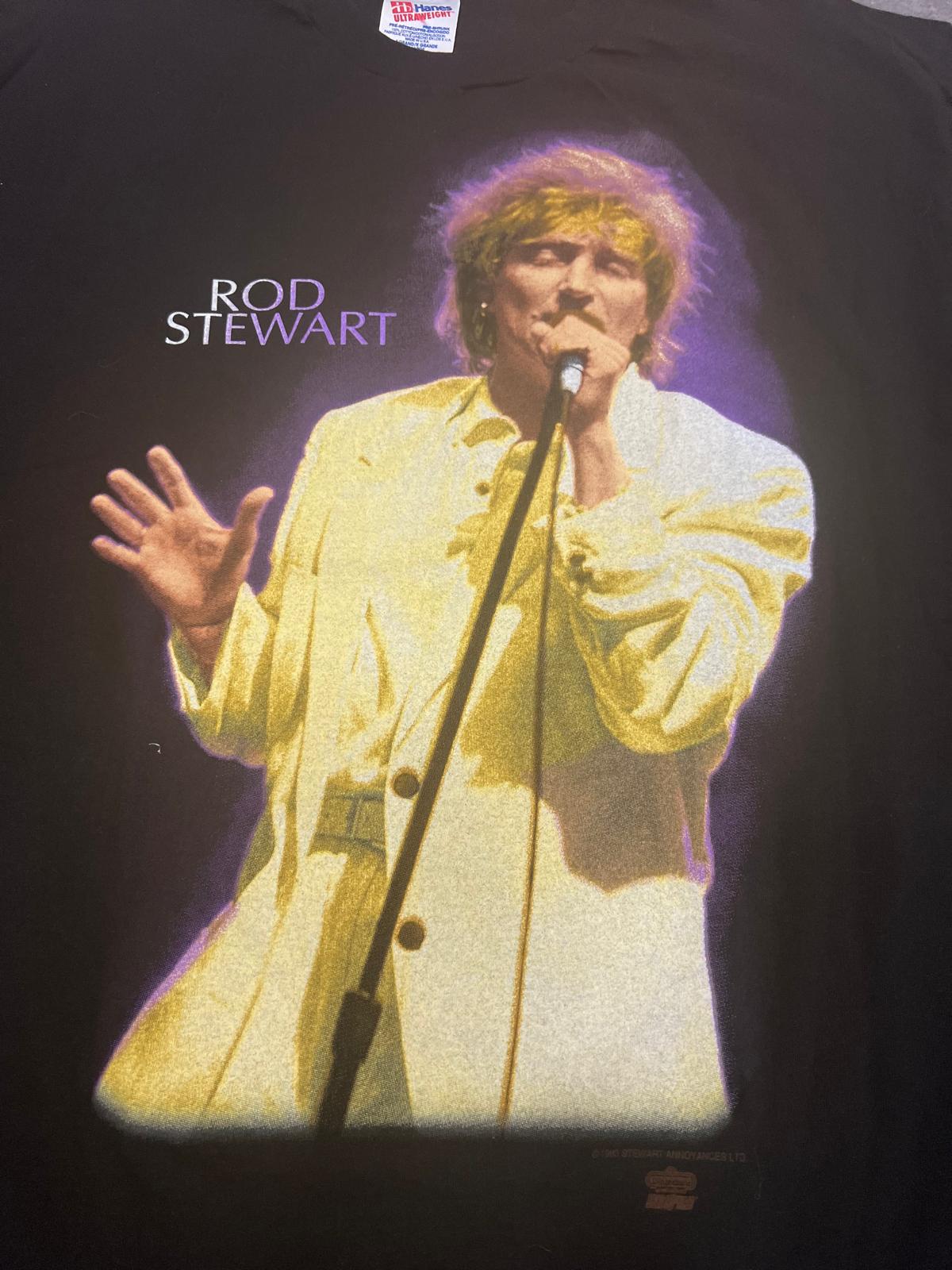 Camiseta vintage Rod Stewart 1993 A Night to Remember – 90s USA Concert Tee XL