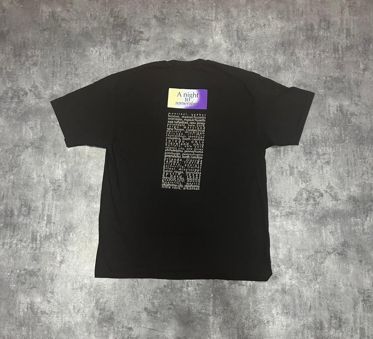 Camiseta vintage Rod Stewart 1993 A Night to Remember – 90s USA Concert Tee XL
