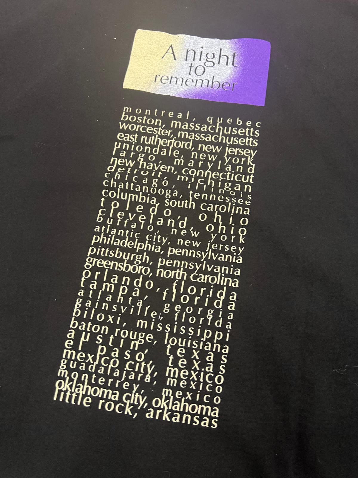 Camiseta vintage Rod Stewart 1993 A Night to Remember – 90s USA Concert Tee XL