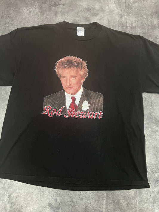 Camiseta vintage Rod Stewart Tour 2004 – Original Concert T-Shirt Y2K XL