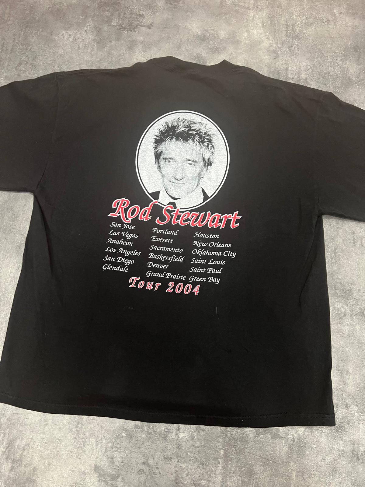 Camiseta vintage Rod Stewart Tour 2004 – Original Concert T-Shirt Y2K XL