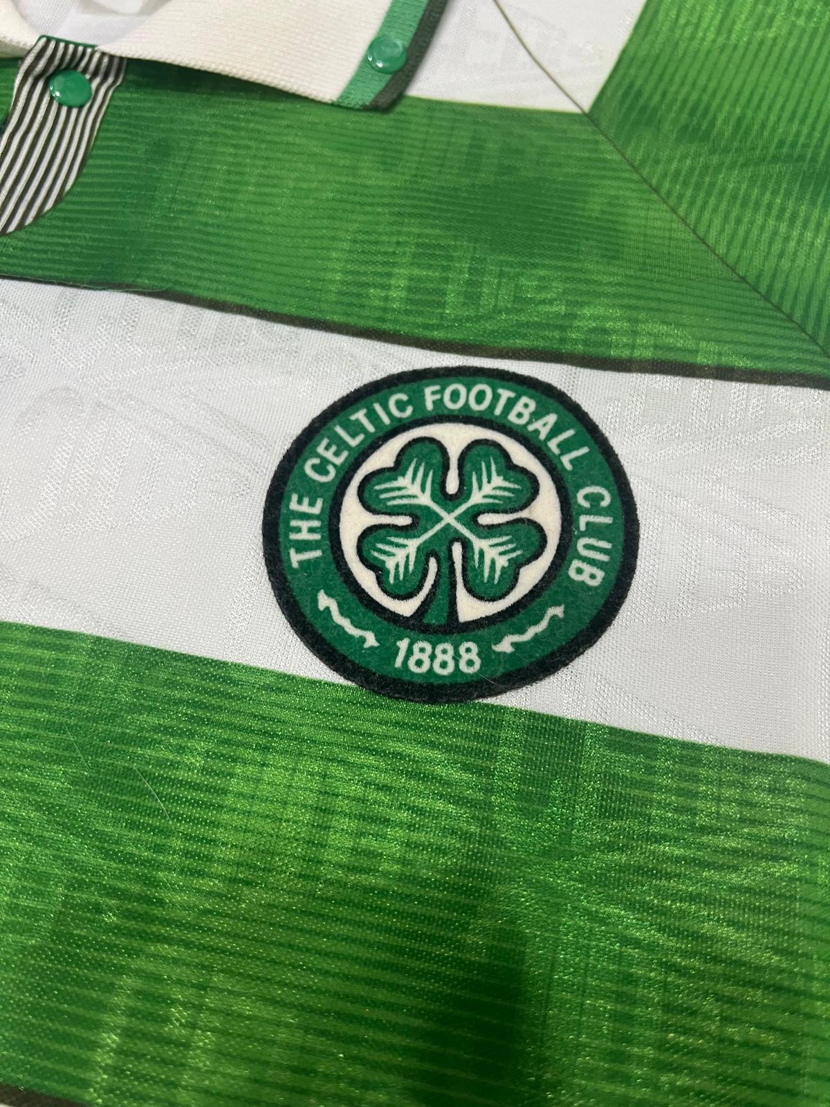 Celtic FC 1993–95 Umbro Vintage Home Shirt | Camiseta Celtic Glasgow 90s