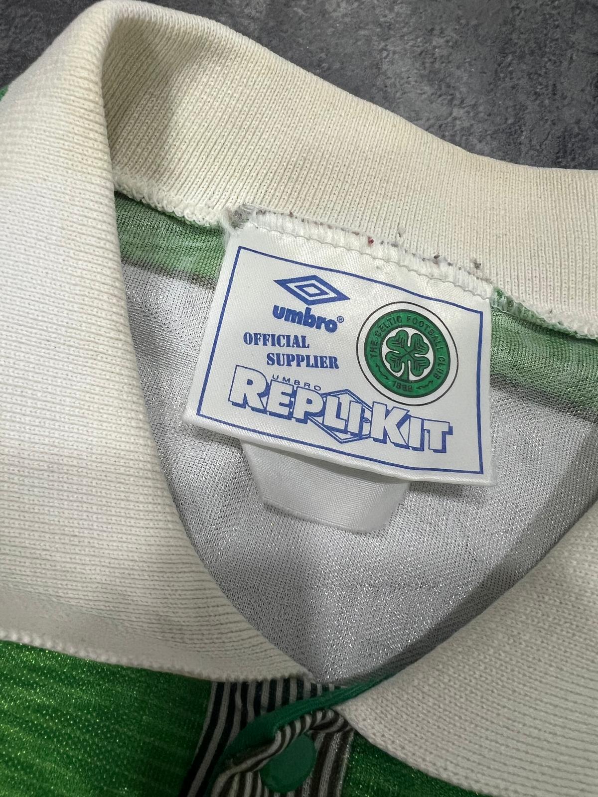 Celtic FC 1993–95 Umbro Vintage Home Shirt | Camiseta Celtic Glasgow 90s