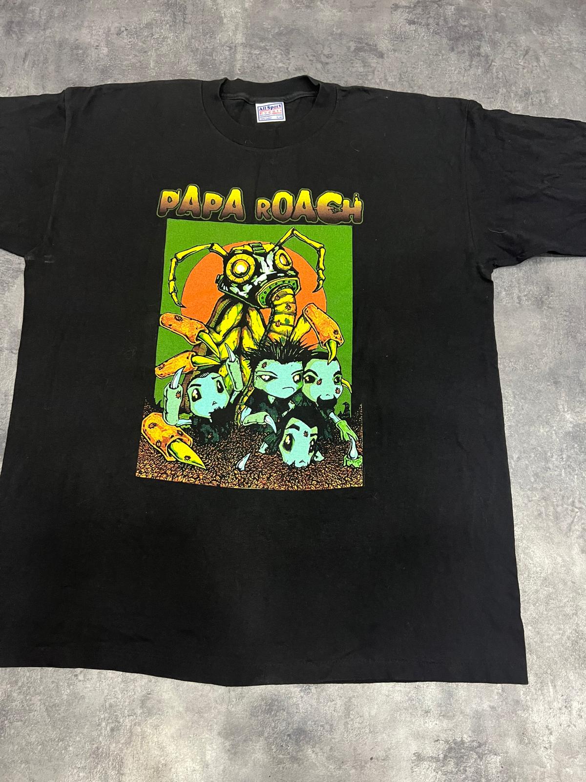 Papa Roach Vintage Band Tee – All Sport XL | Nu Metal 90s Y2K