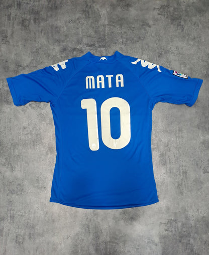 Camiseta Valencia CF Juan Mata 10 Visitante 2009/10 Kappa Vintage Azul Unibet