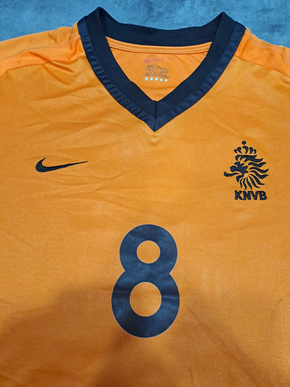 Países Bajos Holanda Nike 2000-02 • Davids #8 • Euro 2000 •